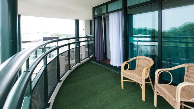 Balkon Rooftop Suite Van der Valk Theaterhotel Almelo